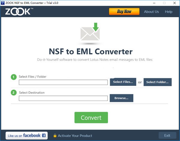 ZOOK NSF to EML Converter(NSFתEML)