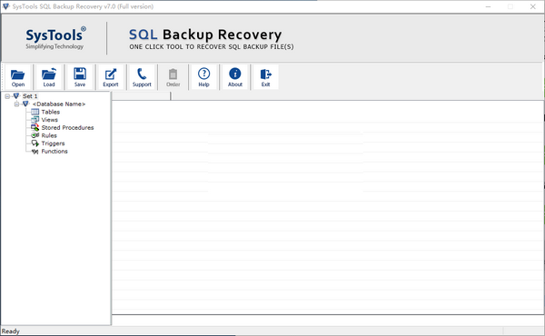 SysTools SQL Backup Recovery(ݿⱸݻָ)