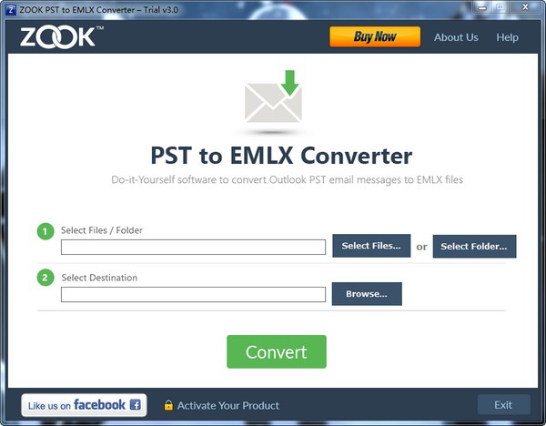 ZOOK PST to EMLX Converter(PSTתEMLXת)