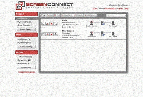 ScreenConnect(縨)
