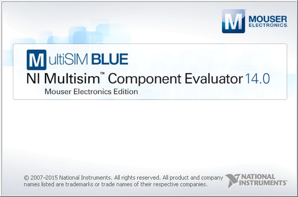 NI Multisim Component Evaluator(·)