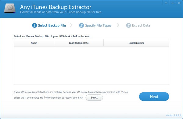 Any iTunes Backup Extractor(iTunesȡ)