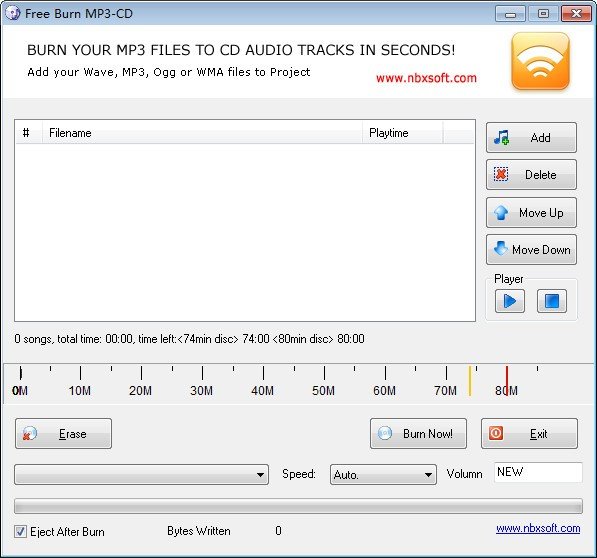 Free Burn MP3-CD(MP3¼)