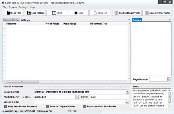 Batch TIFF PDF Resizer(PDFļ)