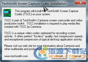 tscc(TechSmith Screen Capture Codec) 2.0.3.0 װ