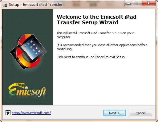 ipadļתEmicsoft iPad Transfer