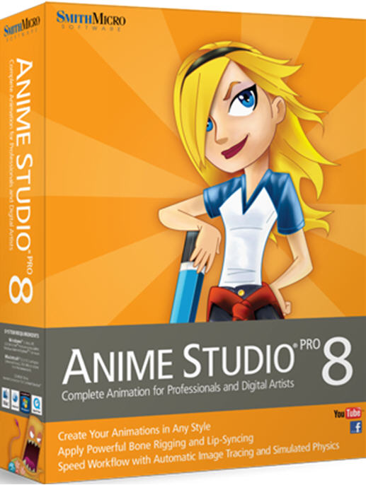 2D(Anime Studio Pro)