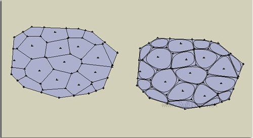 sketchup生成泰森多边形插件voronoixy