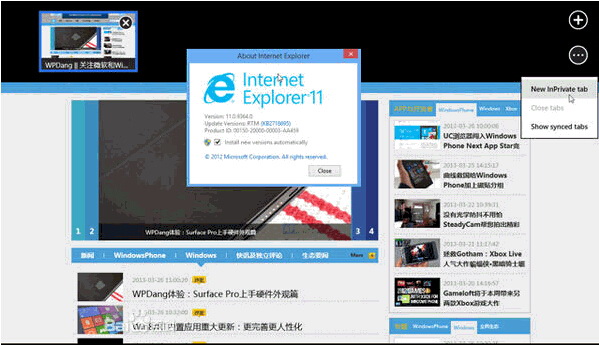 IE11(Internet Explorer 11)