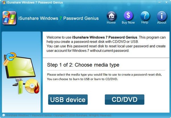 iSunshare Windows 7 Password Genius(Windows7ָ)