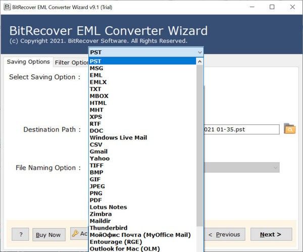 BitRecover EMLX Converter Wizard(EMLXļת)