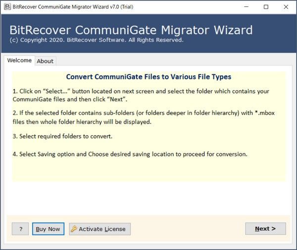 BitRecover CommuniGate Migrator Wizard(ʼǨƹ)