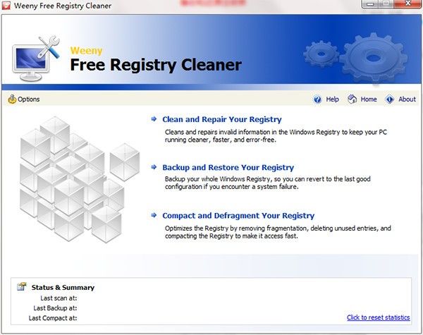Weeny Free Registry Cleaner(ע)