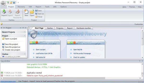 Passcape Wireless Password Recovery(빤)