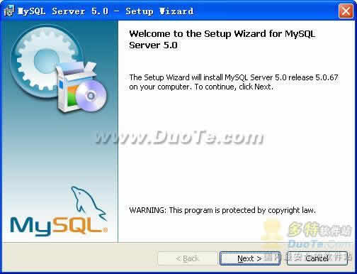 MYSQL For Windows