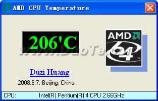 AMD CPU Temperature