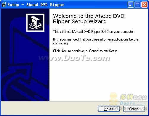Ahead DVD Ripper