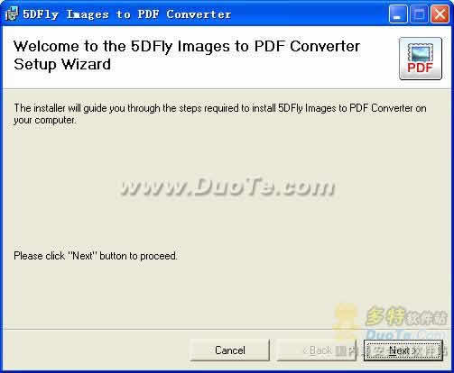 5DFly Images to PDF Converter