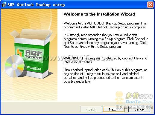ABF Outlook Backup