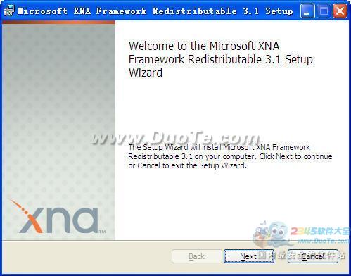 Microsoft XNA Framework 3.1 п