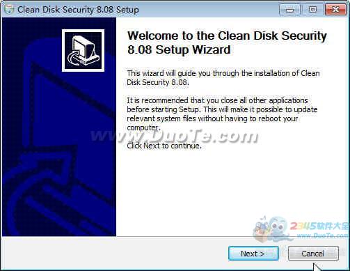 Clean Disk security