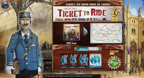 Ʊ֮(Ticket to Ride)ͼ