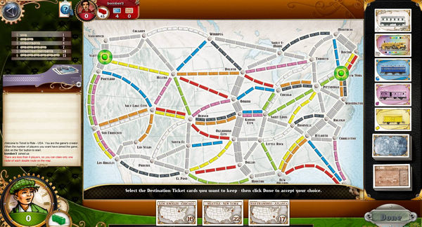 Ʊ֮(Ticket to Ride)ͼ