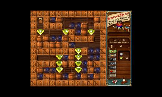 ܵѰ֮ж(Boulder Dash: Pirates Quest)ͼ