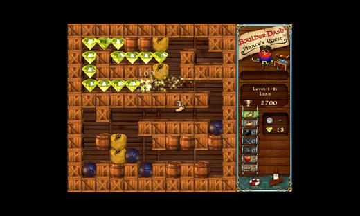 ܵѰ֮ж(Boulder Dash: Pirates Quest)ͼ