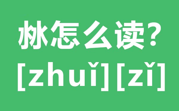 沝怎么读_两个水念什么_沝的拼音_沝字是什么意思?