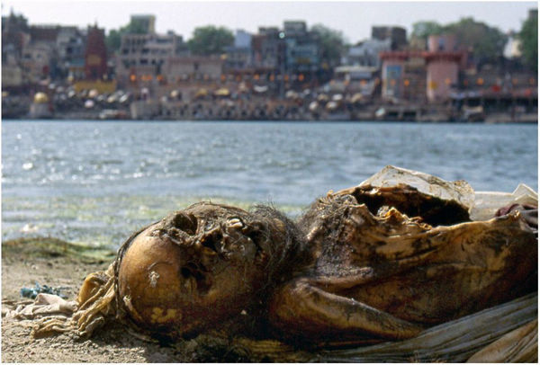 印度浮尸照片图片