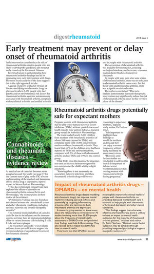 Arthritis Digest Magazine