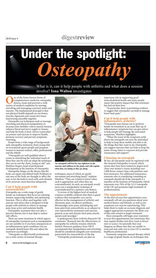 Arthritis Digest Magazine