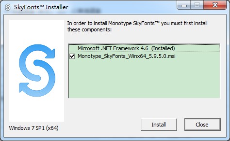 SkyFonts()