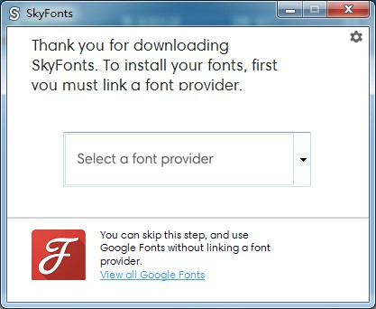 SkyFonts()