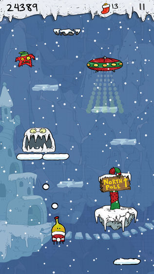 Doodle Jump Christmas SpecialiPhone版免费下载 Doodle Jump Christmas Specialapp的ios最新版1.1.4下载