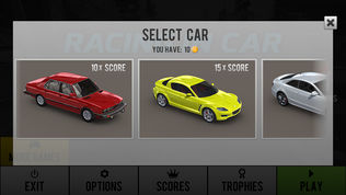 Racing in Car