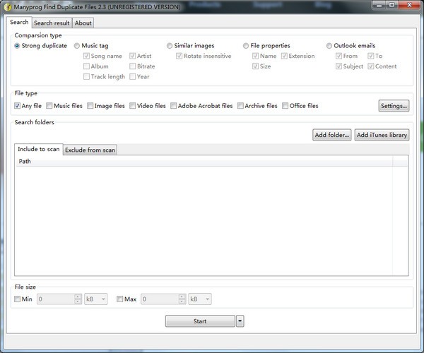 Manyprog Find Duplicate Files(ظļ)