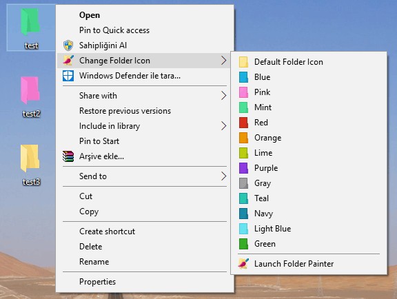Folder Painter(ļɫ)