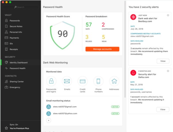 Dashlane()