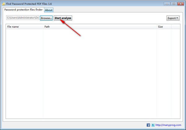 Find Password Protected PDF Files(PDFļ)