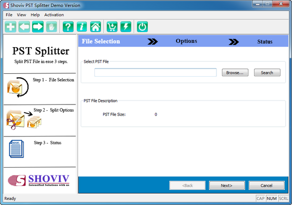 Shoviv PST Splitter(PSTļ)