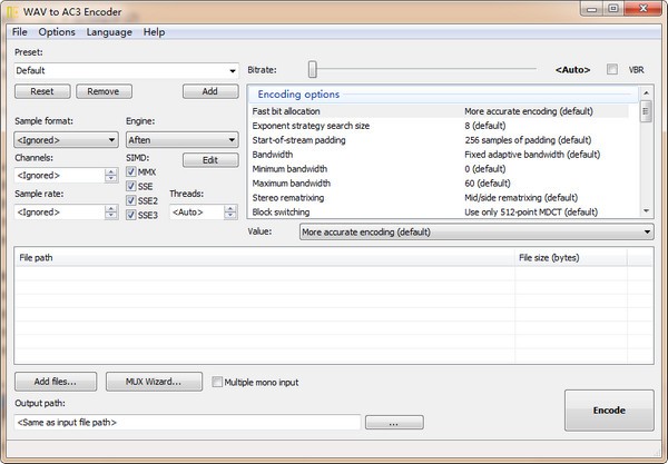 WAV to AC3 Encoder(wavתac3)