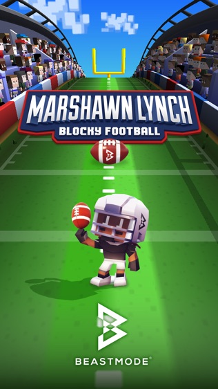 Marshawn Lynch Blocky Footballͼ0