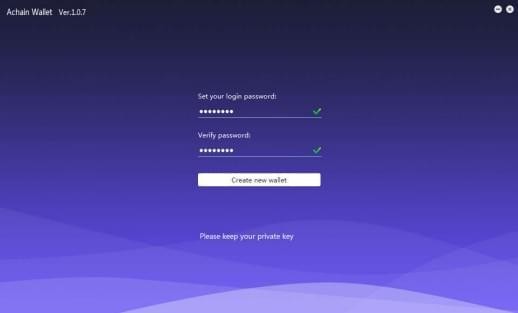 Achain Wallet Lite(ACTǮ)
