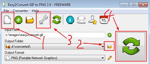 Easy2Convert GIF to PNG(GIFתPNG)