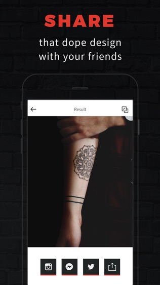 INKHUNTER Try Tattoo Designs