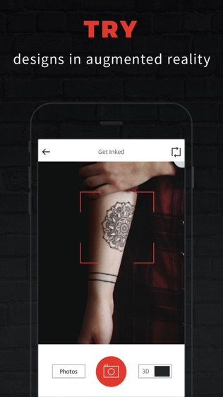 INKHUNTER Try Tattoo Designs