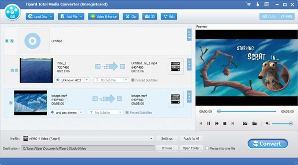 Tipard Total Media Converter(Ƶʽת)