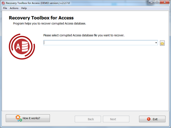 Recovery Toolbox for Access